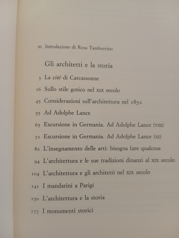 Gli architetti e la Storia, Eugène Viollet-Le-Duc, Bollati Boringhieri, 1996