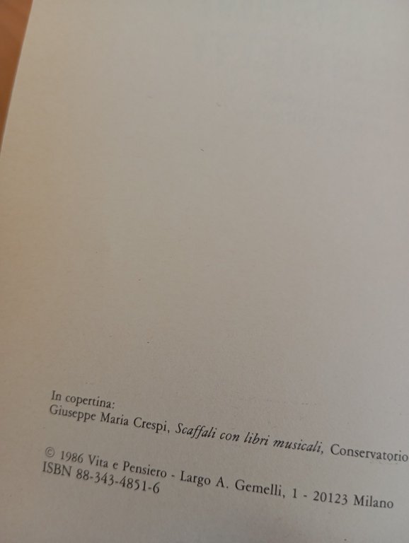 Gli archivi imperfetti, Fausto Colombo, Vita e pensiero, 1986