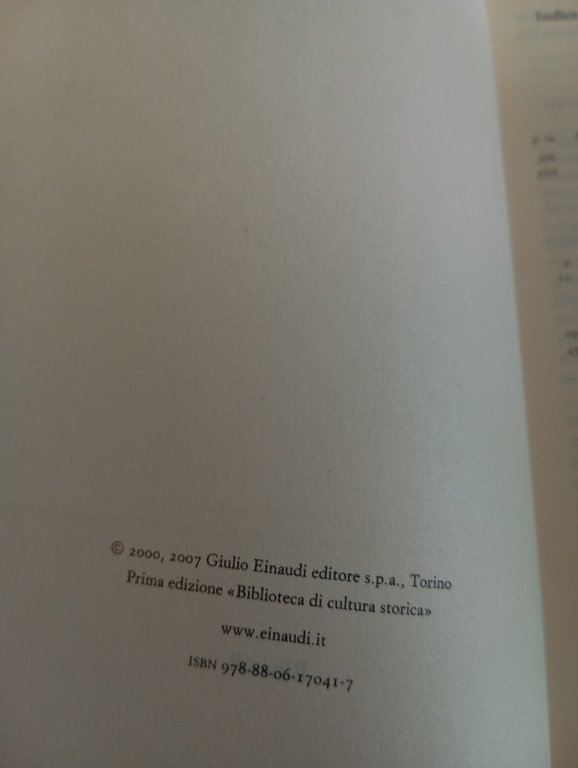 Gli ebrei nell'Italia fascista, Michele Sarfatti, Einaudi, 2007