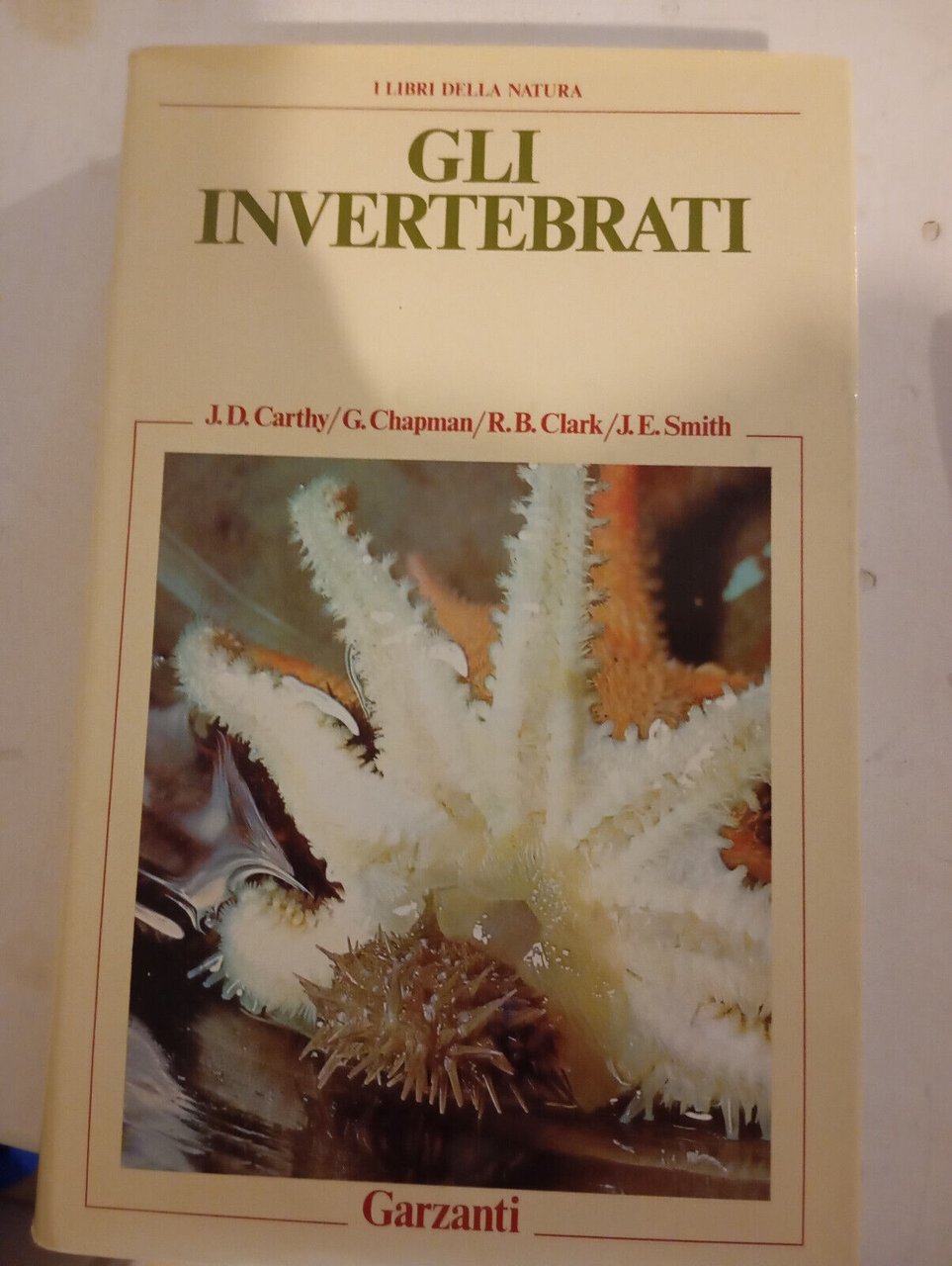 Gli invertebrati, Garzanti, I libri della natura, 1982