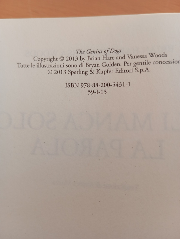 Gli manca solo la parola B. Hare V. Woods Sperling …