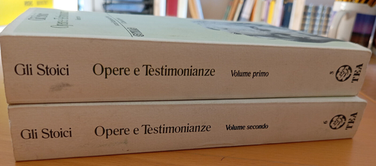 Gli stoici. Opere e testimonianze, due volumi, M. Isnardi Parente, …