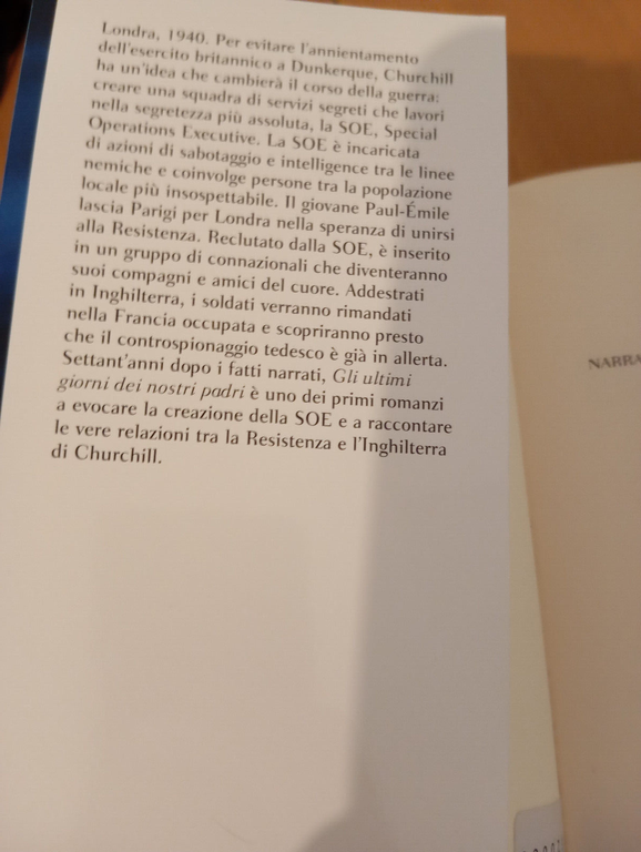 Gli ultimi giorni dei nostri padri, Joel Dicker, Bompiani, 2020