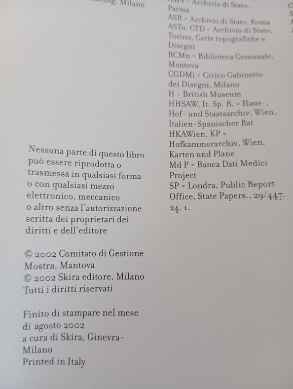 Gonzaga. La celeste galleria. L'esercizio del collezionismo, Skira, 2002 | Immagine Gallery 8