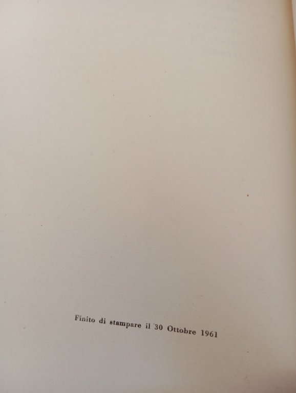 Gordon Craig, Ferruccio Marotti, Cappelli, 1961