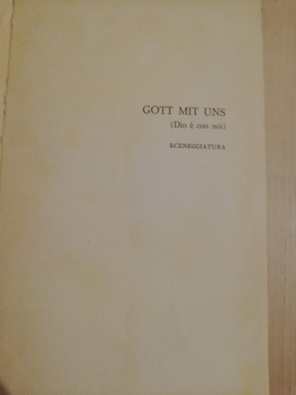 Gott mit uns, Montaldo, Jemma, Battistrada, 1970, Istituto Propaganda Libraria