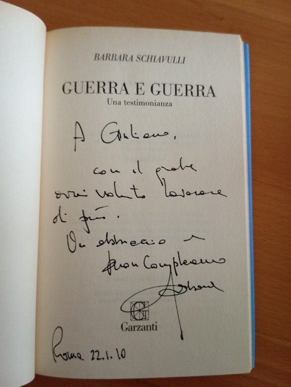 Guerra e guerra. Una testimonianza, Barbara Schiavulli, Garzanti, 2009 | Immagine Gallery 6