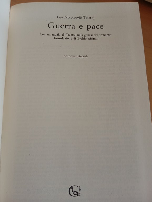 Guerra e pace, Leone Tolstoj, Newton Compton, 2010