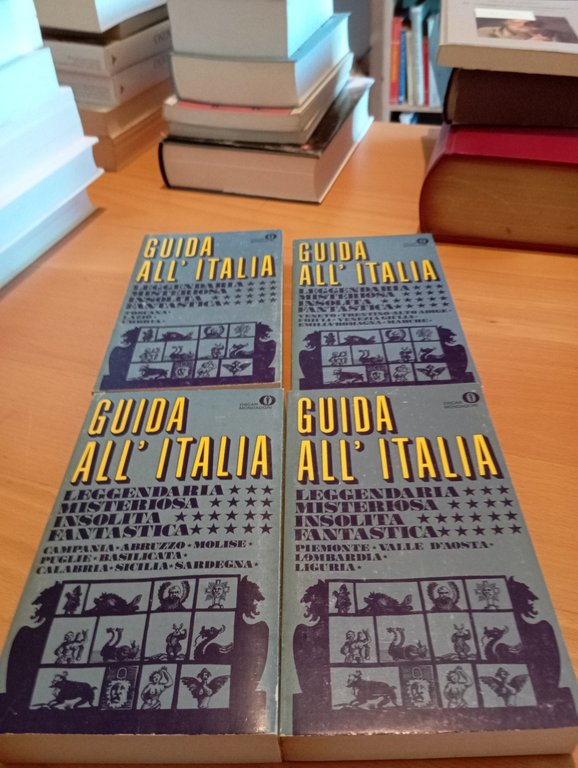 Guida all'Italia leggendaria misteriosa insolita, 4 volumi, Mondadori, 1971 | Immagine Gallery 2