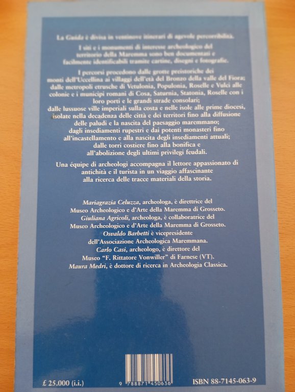 Guida alla Maremma antica, Mariagrazia Celuzza, nuova immagine editrice, 1994 | Immagine Gallery 9