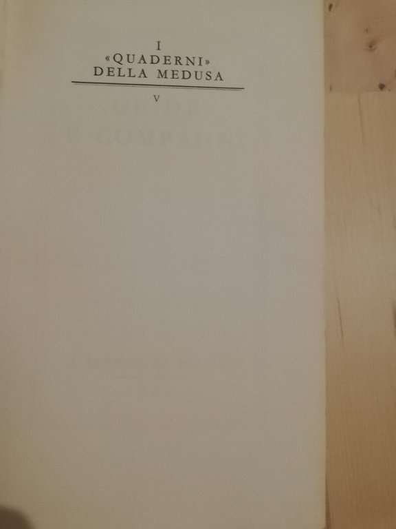 Guide e compagni, Hans Carossa, 1935, Mondadori Medusa