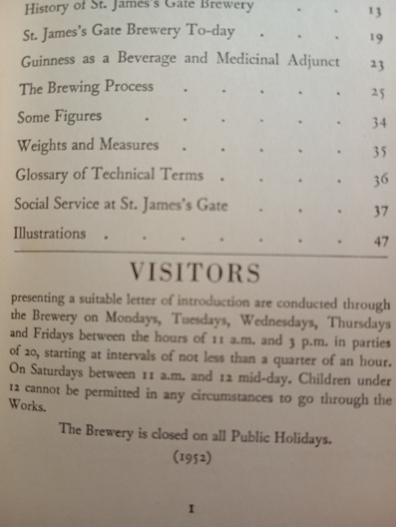 Guinness, Dublino, Guida per i visitatori, 1952 | Immagine Gallery 7