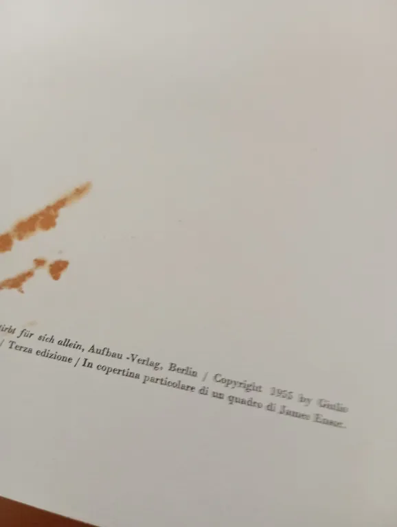 Hans Fallada, Ognuno muore solo, Einaudi 1955, terza edizione, Supercoralli | Immagine Gallery 7
