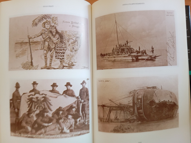 Hugo Pratt, Avevo un appuntamento, Edizioni Socrates, Tabucchi - Calabrese, … | Immagine Gallery 15
