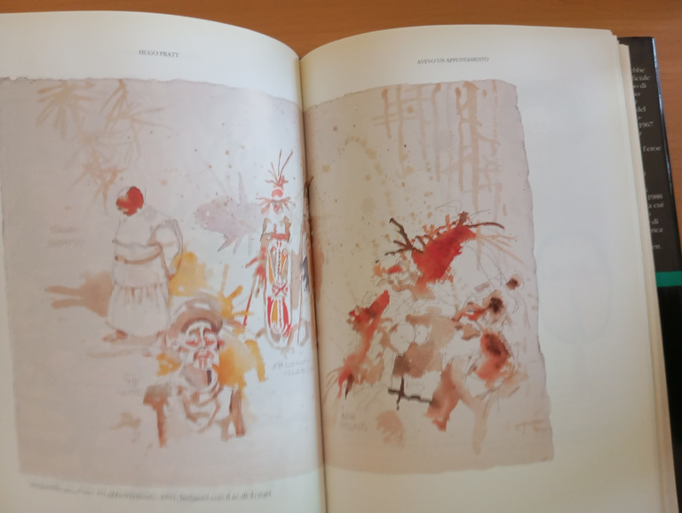 Hugo Pratt, Avevo un appuntamento, Edizioni Socrates, Tabucchi - Calabrese, … | Immagine Gallery 16