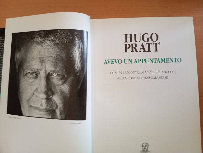 Hugo Pratt, Avevo un appuntamento, Edizioni Socrates, Tabucchi - Calabrese, … | Immagine Gallery 9
