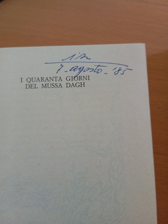 I 40 giorni del Mussa Dagh, Franz Werfel, due volumi, … | Immagine Gallery 11