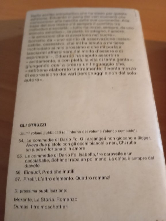 I capolavori di Eduardo De Filippo, due volumi, Einaudi, 1973
