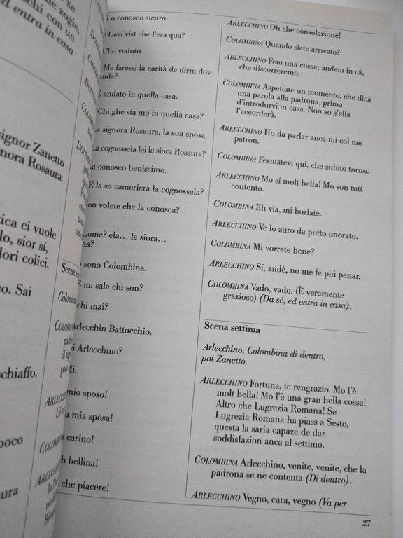 I due gemelli veneziani, Carlo Goldoni, Regia Luca Ronconi Piccolo …