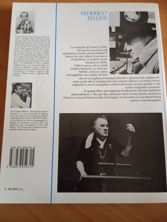 I Film di Federico Fellini, Fava - Viganò, Gremese Editore, …