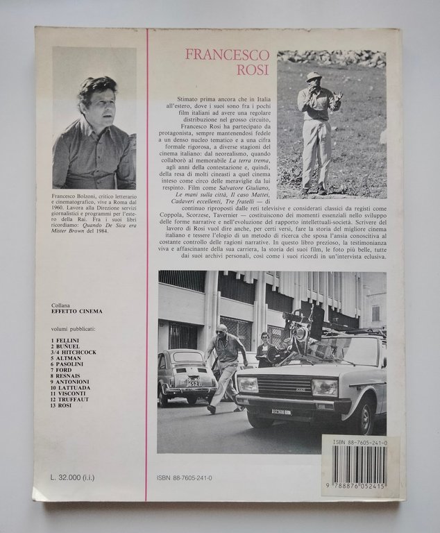 I film di Francesco Rosi, Francesco Bolzoni, Gremese, 1986