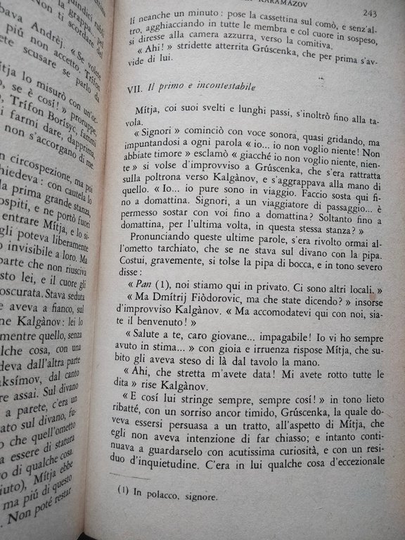 I fratelli Karamazov, Fiodor Dostoevskij, tre volumi, BMM Mondadori, 1963