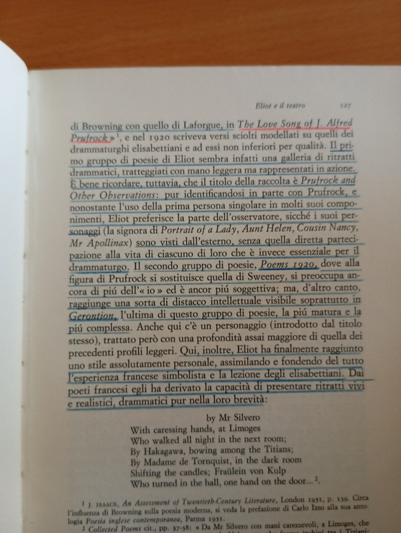 I funamboli, Giorgio Melchiori, Einaudi, 1963