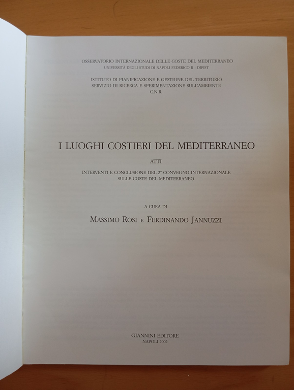 I luoghi costieri del Mediterraneo, Rosi - Jannuzzi, Atti convegno … | Immagine Gallery 6