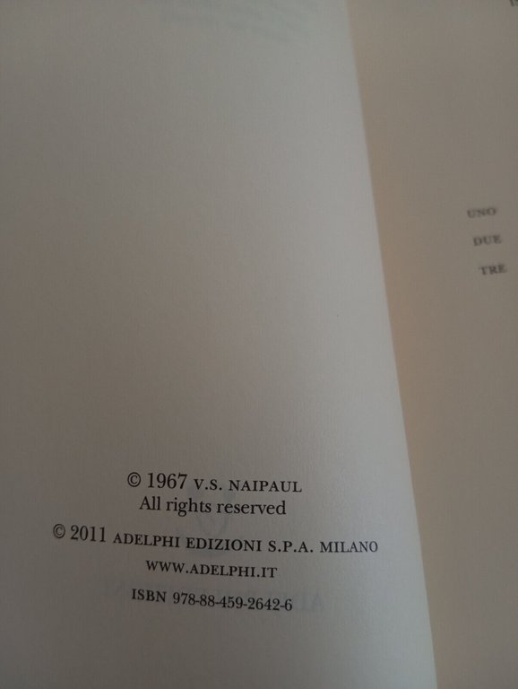 I mimi, V. S. Naipaul, Adelphi, 2011