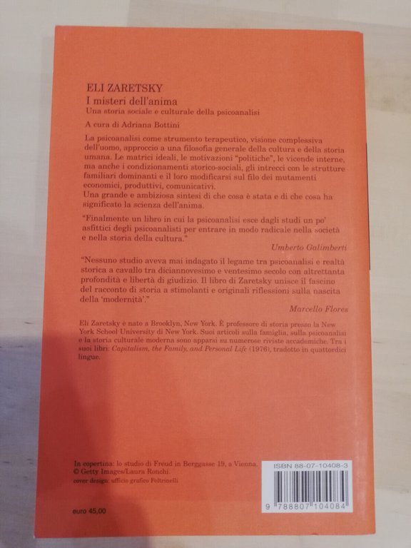 I misteri dell'anima, Eli Saretsky, Feltrinelli, 2004