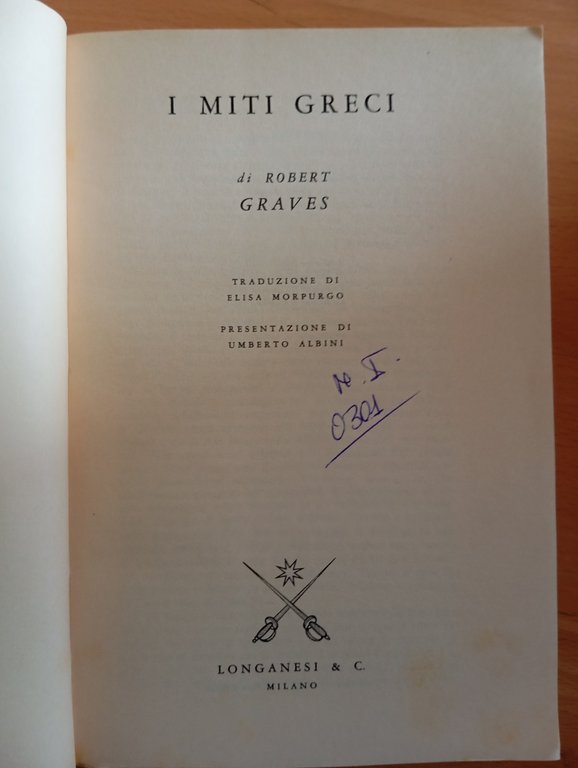 I miti greci, Robert Graves, Longanesi, 1994 | Immagine Gallery 6