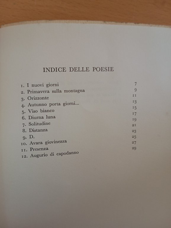 I nuovi giorni, Diego Valeri, dodici poesie, All'insegna del Pesce … | Immagine Gallery 10