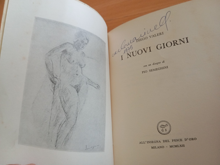 I nuovi giorni, Diego Valeri, dodici poesie, All'insegna del Pesce … | Immagine Gallery 6