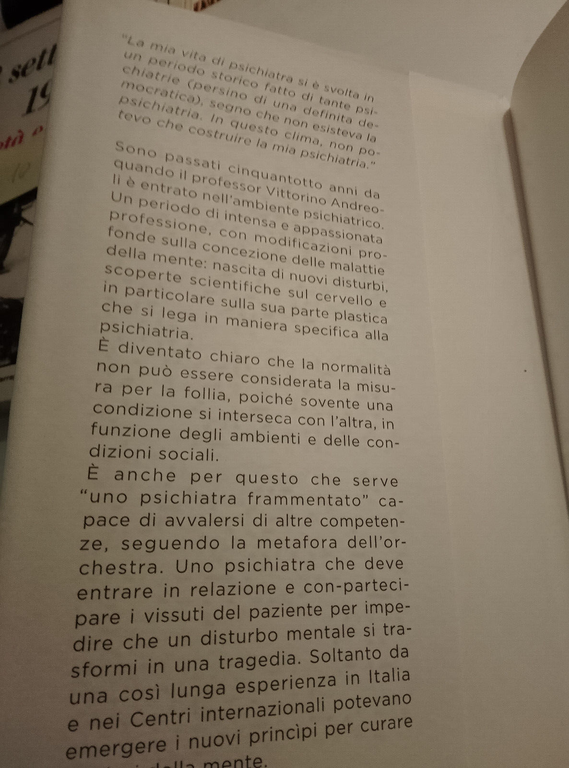 I principi della nuova psichiatria, Vittorino Andreoli, Rizzoli, 2017