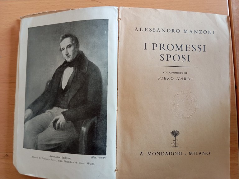 I promessi sposi, Alessandro Manzoni, Mondadori, Piero Nardi, 1940