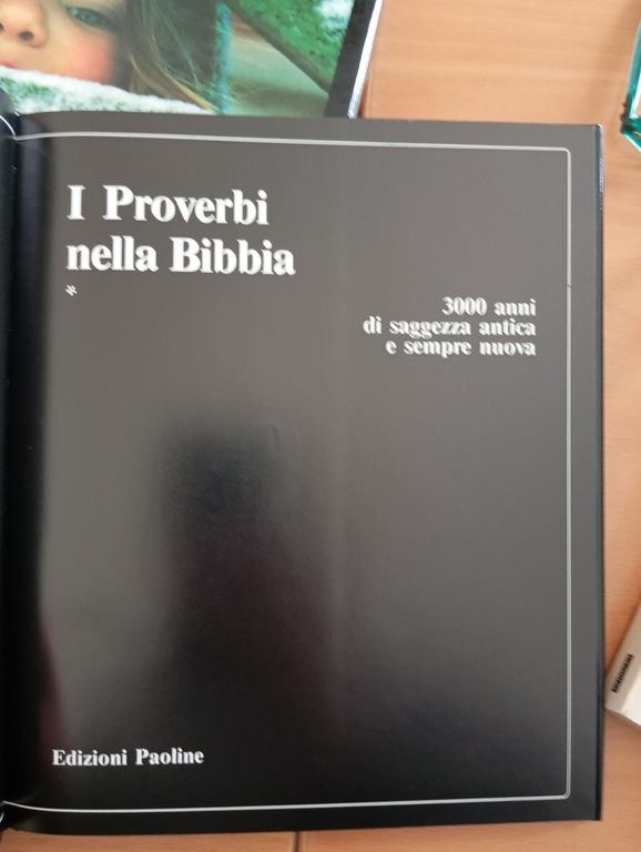 I proverbi nella Bibbia, due volumi e cofanetto, Edizioni Paoline, …