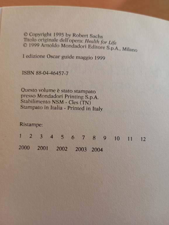 I segreti dell'Ayurveda tibetano per la salute, Robert Sachs, Mondadori, …