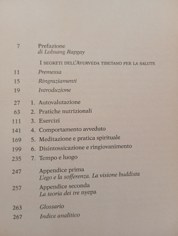 I segreti dell'Ayurveda tibetano per la salute, Robert Sachs, Mondadori, …