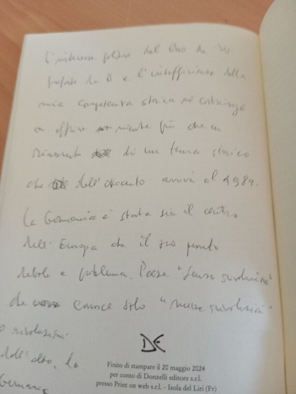 I tedeschi e la rivoluzione, Heinrich August Winkler, Donzellli, 2024