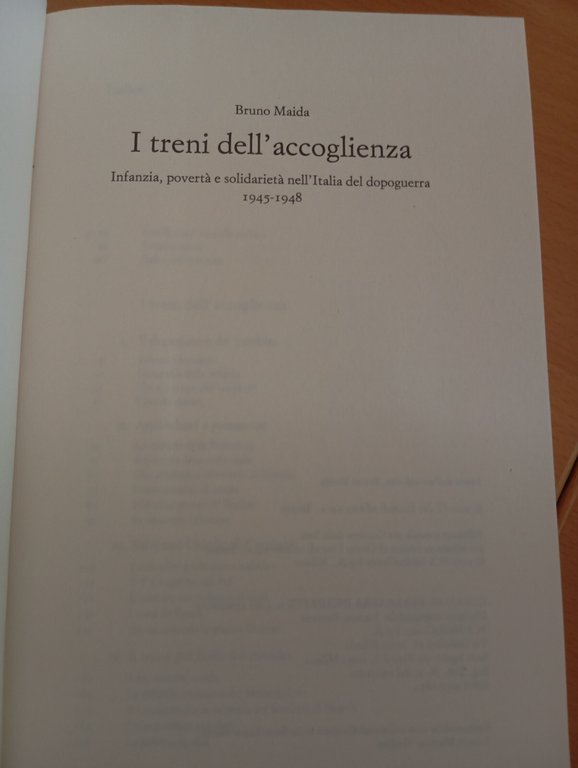 I treni dell'accoglienza, Bruno Maida, Einaudi Corriere della sera, 2023