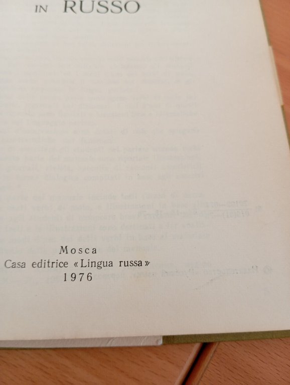 I verbi di moto in russo, J. Muravjova, Lingua russa, …