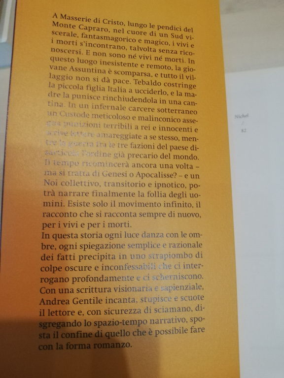 I vivi e i morti, Andrea Gentile, Minimum fax, 2018