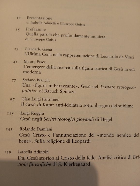 I volti moderni di Gesù, I. Adinolfi - G. Goisis, …