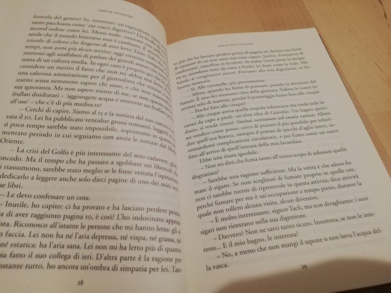 Igiene dell'assassino, Amélie Nothomb, 2008, Voland