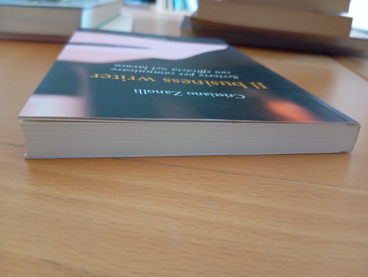 Il business writer, Cristiano Zanolli, Historica, 2017