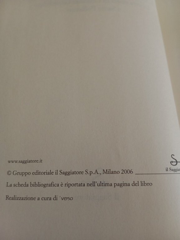 Il campione e il bandito, Marco Ventura, Il Saggiatore, 2006