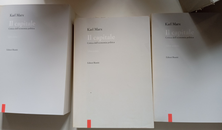 Il capitale, Karl Marx, 3 volumi in cofanetto, Editori Riuniti, …