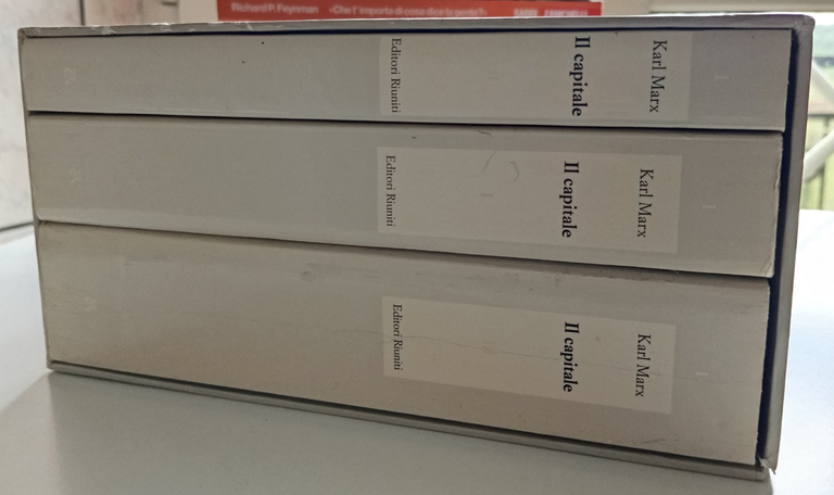 Il capitale, Karl Marx, 3 volumi in cofanetto, Editori Riuniti, …