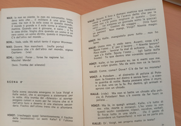 Il capitano di Kopenick, Carl Zuckmayer, Del Bianco editore
