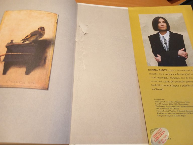 Il cardellino, Donna Tartt, Rizzoli, 2014